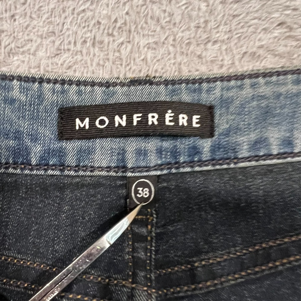 Monfrere Deniro Slim Straight Jeans Palermo Blue Mens 36x33 Tag 38 - Picture 5 of 14
